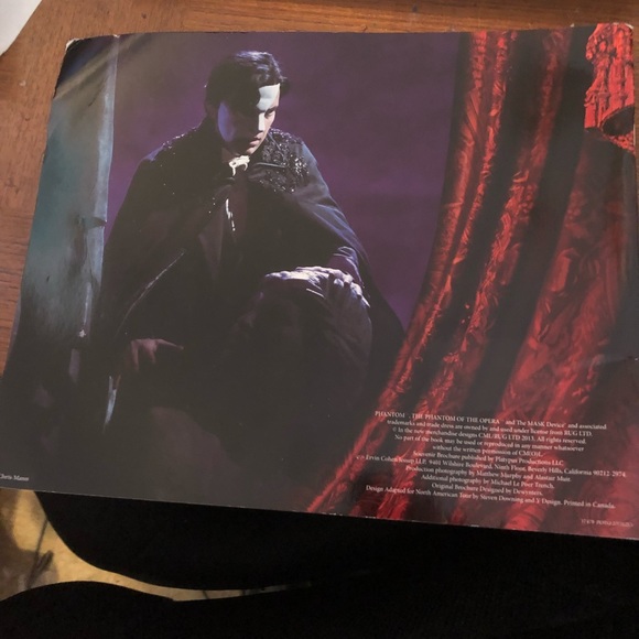 🎃Phantom of the Opera Souvenir Book (early 2000) -429 - Picture 3 of 3